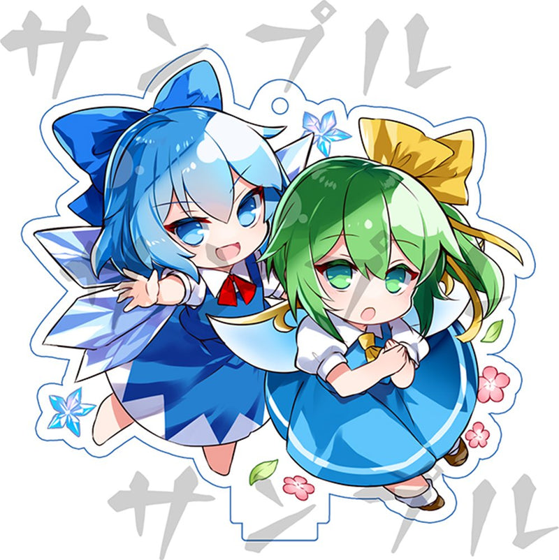 【新品】東方アクキー シプコレ／チルノ×大妖精 / つたささ 発売日:2025年06月頃