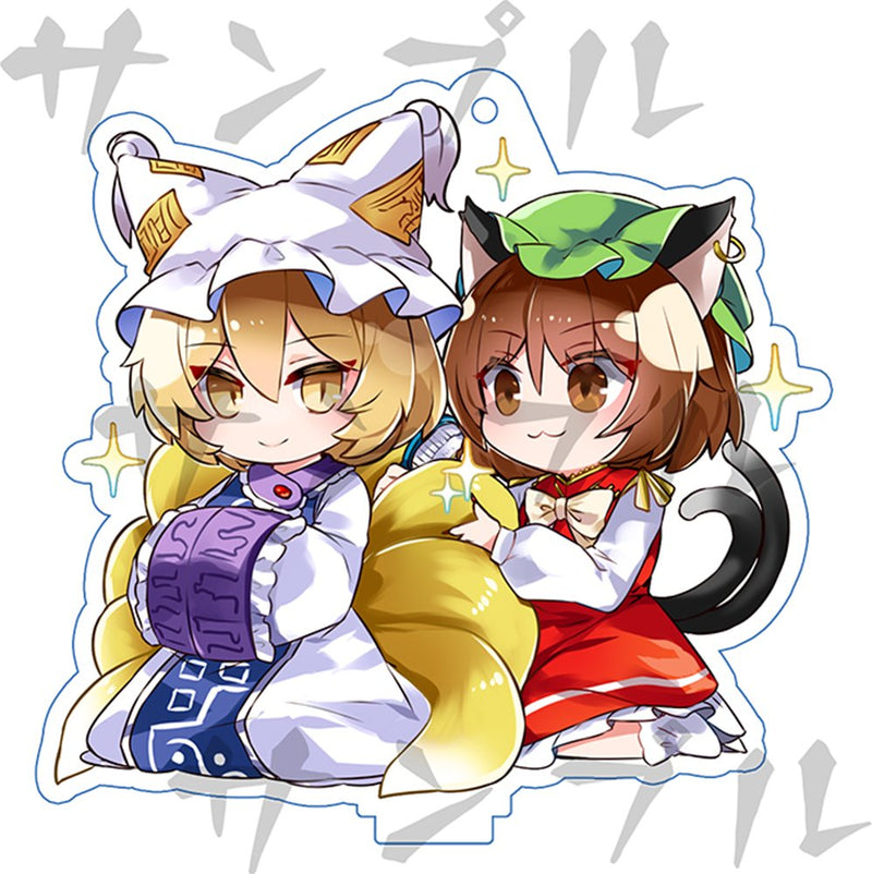 【新品】東方アクキー シプコレ／藍×橙 / つたささ 発売日:2025年06月頃