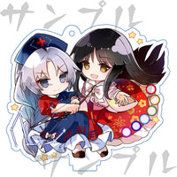 新品】東方アクキー シプコレ／藍×紫 / つたささ 発売日:2025年06月頃