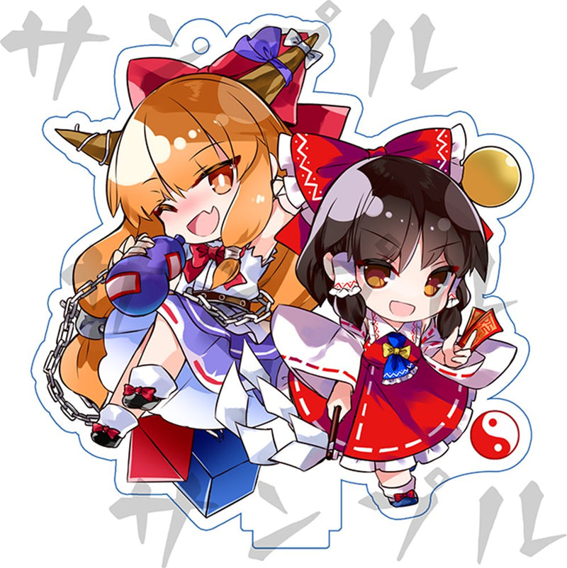 【新品】东方亚克力钥匙扣 シプコレ／萃香×灵梦 / つたささ 发售日:2025年06月左右