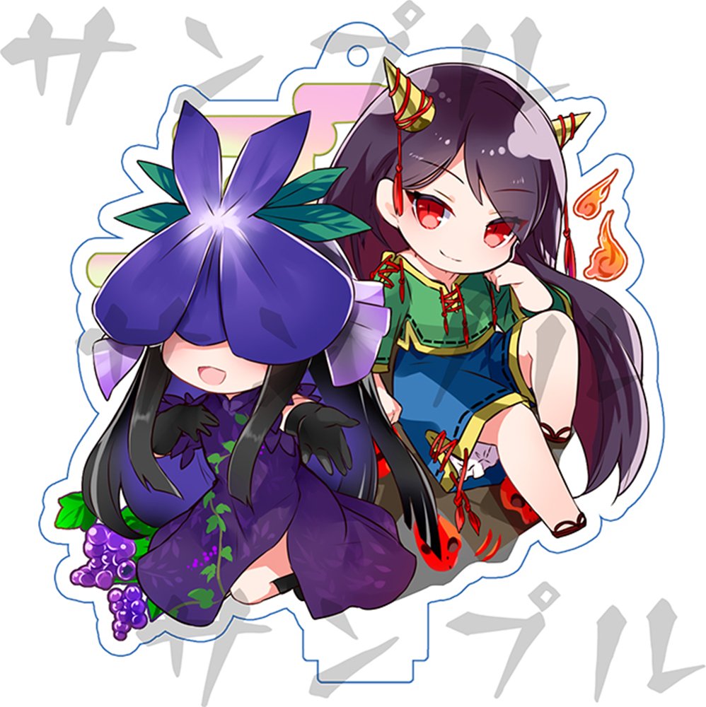 新品】東方アクキー シプコレ／日狭美×残無 / つたささ 発売日:2025年