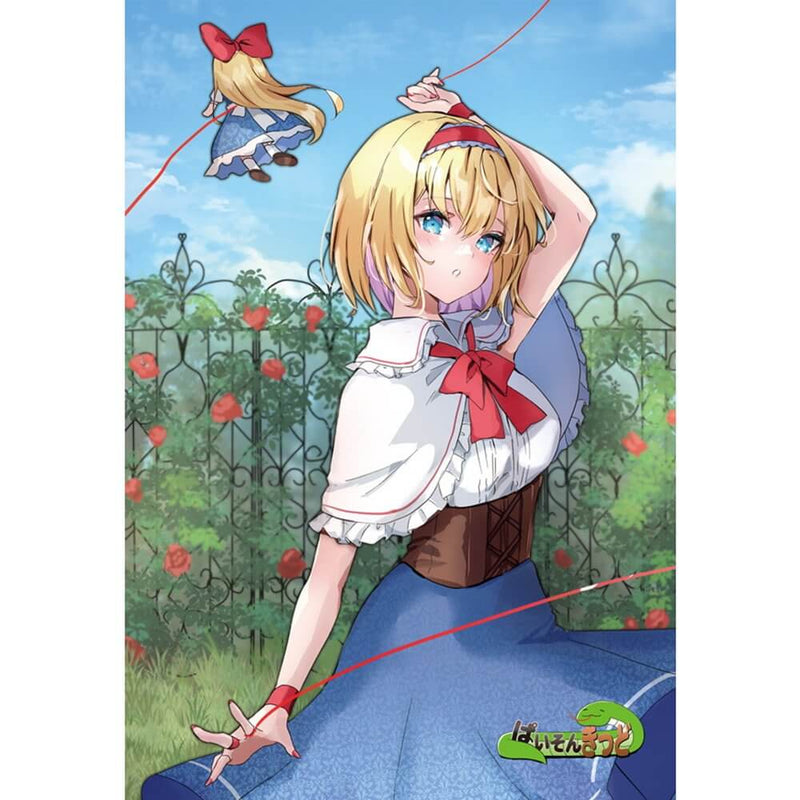 【新品】東方project「アリスマーガトロイド，霧雨魔理沙，博麗霊夢，藤原妹紅，チルノ」12-2ポストカード５枚セット / ぱいそんきっど 発売日:2025年06月頃