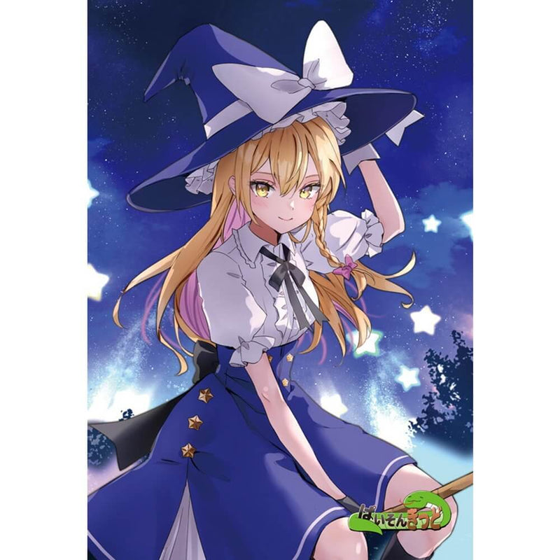 【新品】東方project「アリスマーガトロイド，霧雨魔理沙，博麗霊夢，藤原妹紅，チルノ」12-2ポストカード５枚セット / ぱいそんきっど 発売日:2025年06月頃