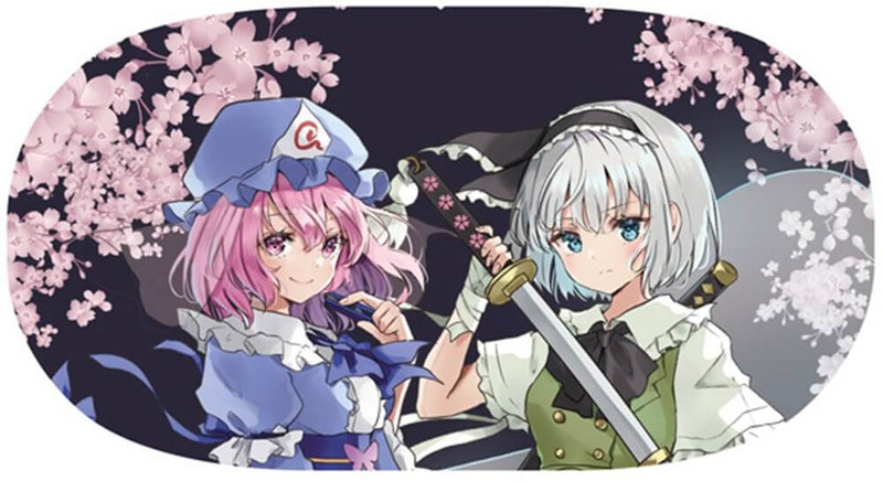 【新品】東方project「魂魄妖夢、西行寺幽々子」12-1眼鏡ケース(クロス付き） / ぱいそんきっど 発売日:2025年06月頃