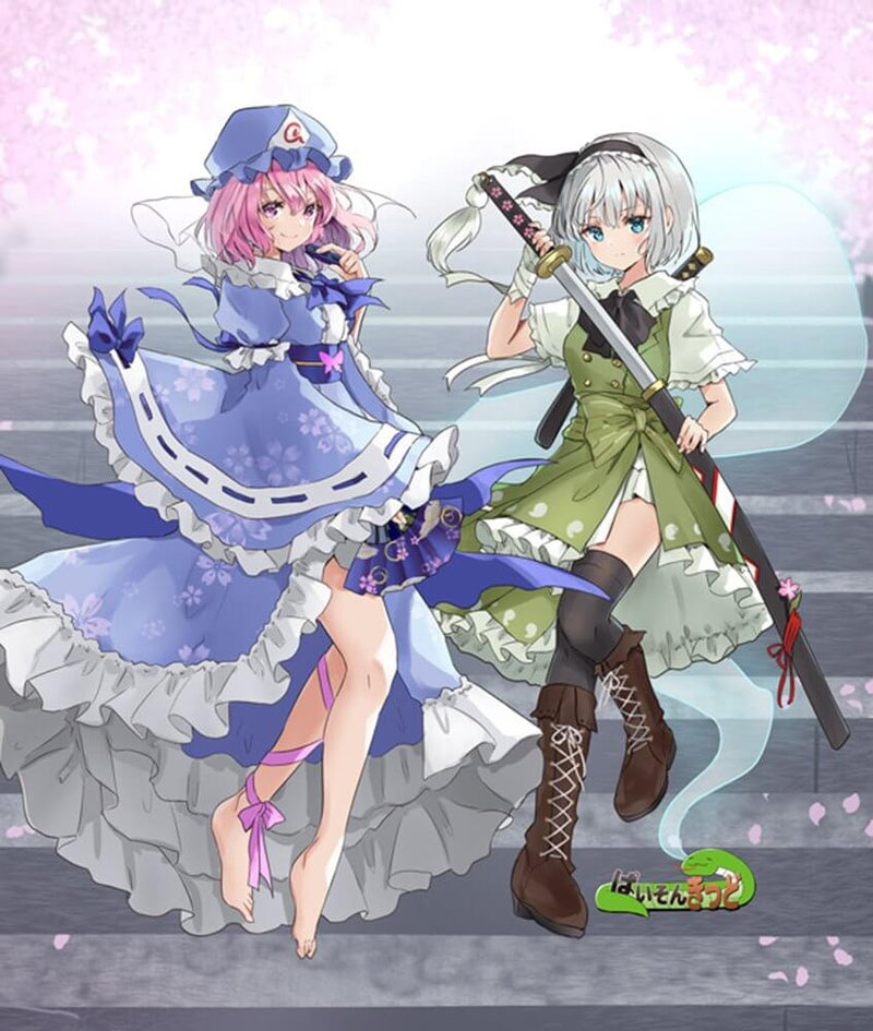 【新品】東方project「魂魄妖夢、西行寺幽々子」12-1眼鏡ケース(クロス付き） / ぱいそんきっど 発売日:2025年06月頃