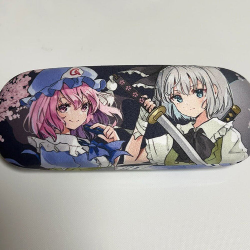 【新品】東方project「魂魄妖夢、西行寺幽々子」12-1眼鏡ケース(クロス付き） / ぱいそんきっど 発売日:2025年06月頃
