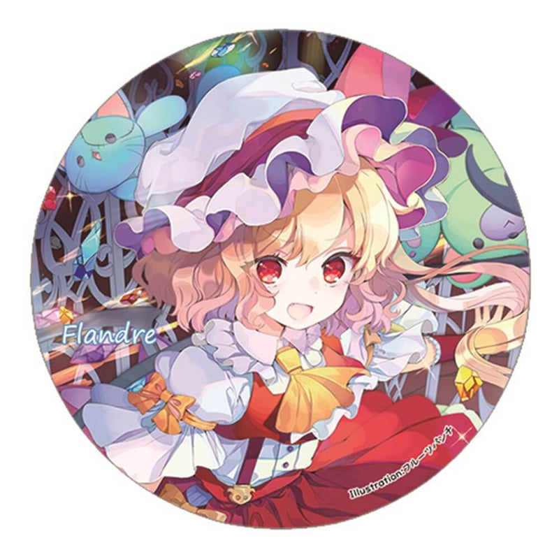 【新品】缶バッジ_フランドール(フルーツパンチ)202507 / すなめりドリル 発売日:2025年07月頃