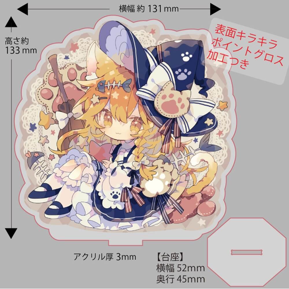 夏コミ限定販売 アロハ柄アクスタ 絡繰魂 粋 からくりだましい いき 龍 or 鯨 極彩 和柄 アロハ