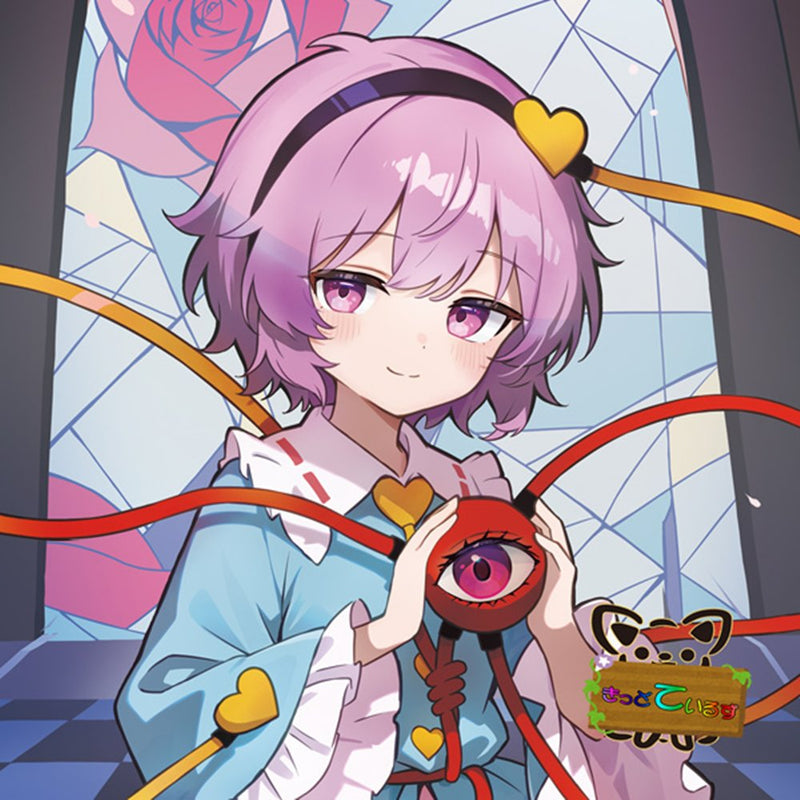 【新品】東方projectステッカー「古明地さとり２」 / きっどているず 発売日:2025年08月頃