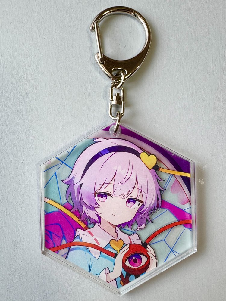 【新品】東方projectアクリルキーホルダー「古明地さとり２」 / きっどているず 発売日:2025年08月頃