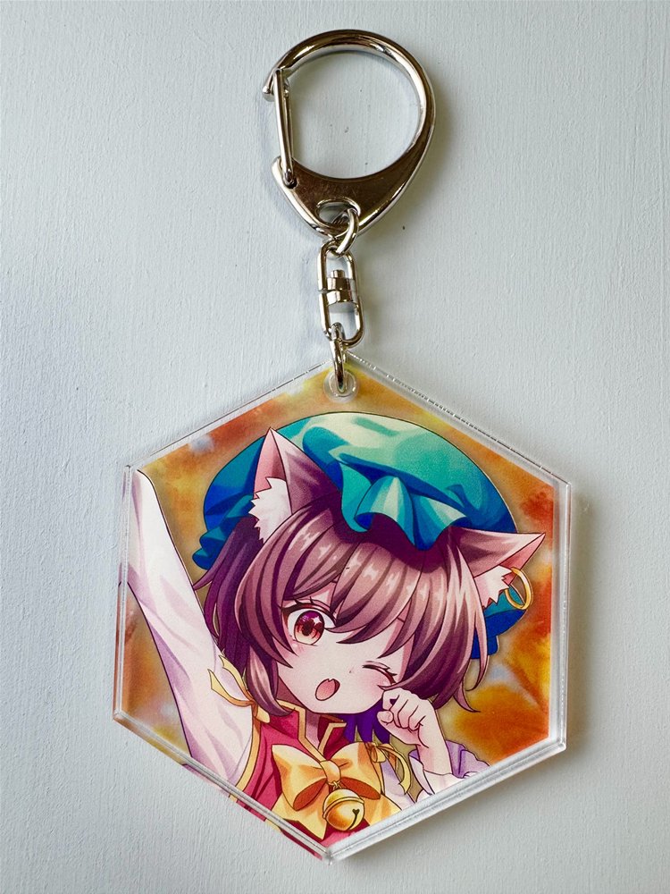 【新品】東方projectアクリルキーホルダー「橙」 / きっどているず 発売日:2025年08月頃