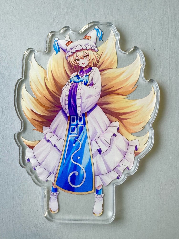 新品】東方projectダイカットアクリルスタンド「八雲藍」 / きっどて