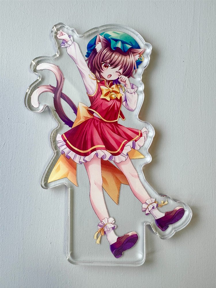 【新品】東方projectダイカットアクリルスタンド「橙」 / きっどているず 発売日:2025年08月頃