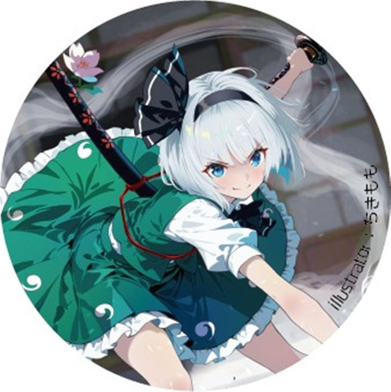 【新品】東方Project　57㎜缶バッジ 魂魄妖夢c-1 / ハチワレキッド 発売日:2025年08月頃