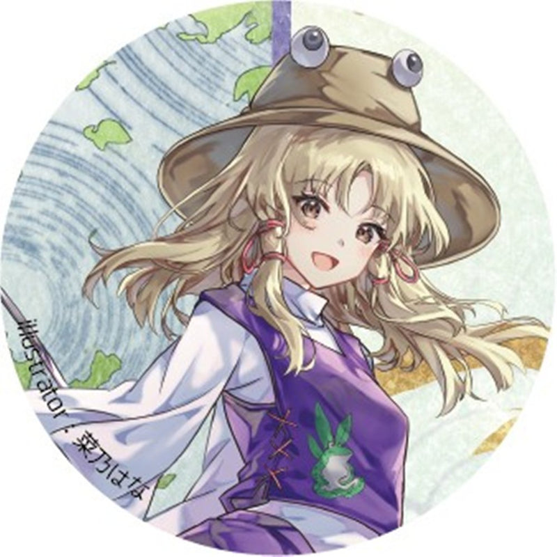 [New] Touhou Project 57mm Can Badge Suwako Moriya n-1 / Hachiwarekid Release Date: Around August 2025