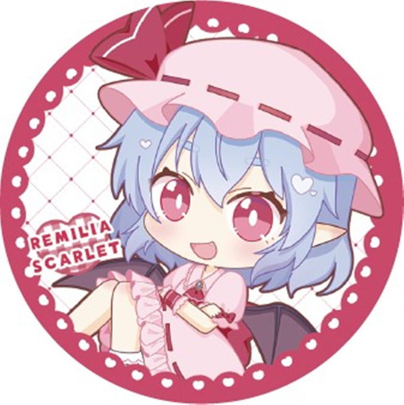 【新品】東方Project　57㎜缶バッジ レミリア・スカーレットs-1 / ハチワレキッド 発売日:2025年08月頃