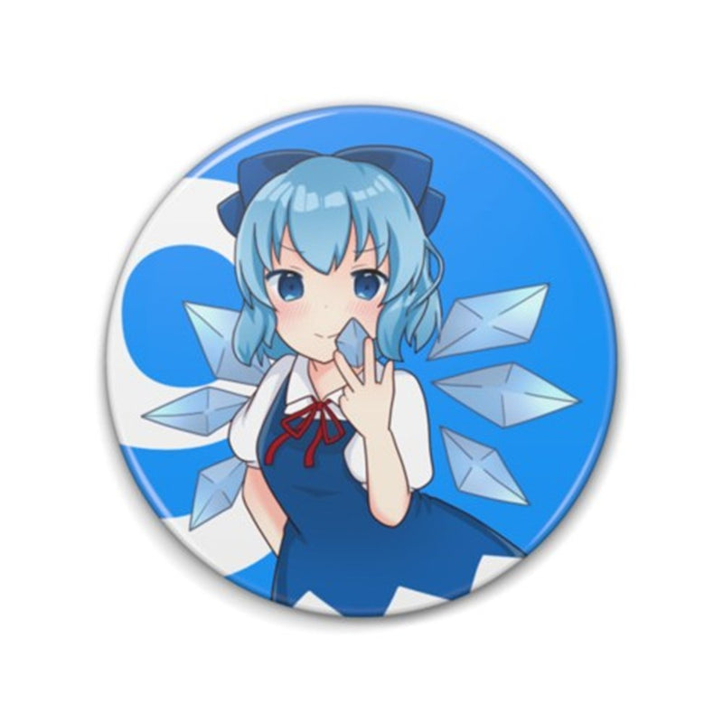 [New] Touhou Project BIG Can Badge Cirno / Shimarisu. Plus Release Date: August 12, 2025