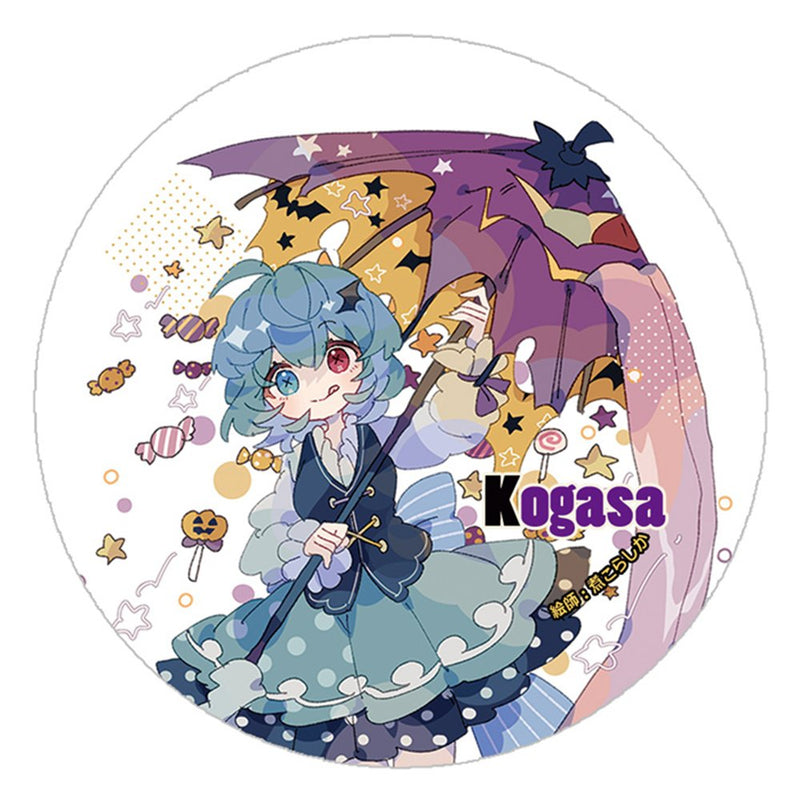 【新品】缶バッジ_ハロウィン小傘202509(煮こらしか) / すなめりドリル 発売日:2025年10月頃