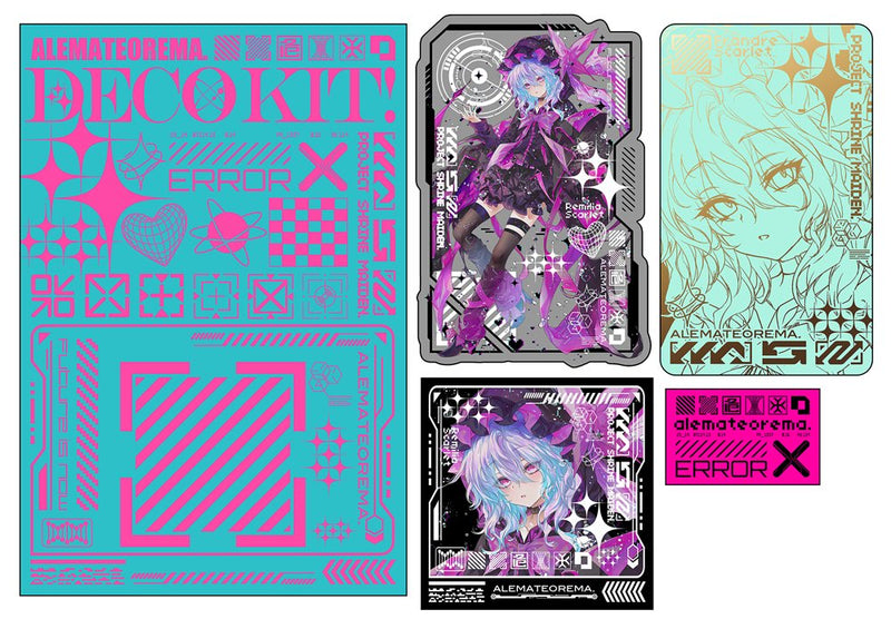 [New] 东方Project 装饰套件 「蕾米莉亚·斯卡雷特」 另一个版本 / アレマテオレマ 发售日:2025年10月月前后