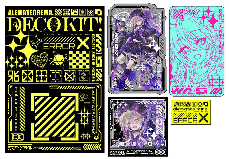 [New] 东方Project 装饰套件 「芙兰朵露·斯卡雷特」 另一个版本 / アレマテオレマ 发售日:2025年10月月前后