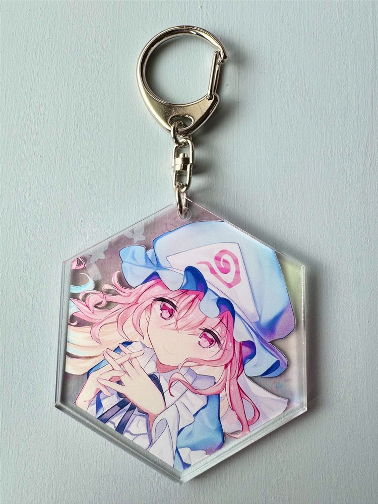 【新品】東方projectアクリルキーホルダー「西行寺幽々子２」 / きっどているず 発売日:2025年10月頃