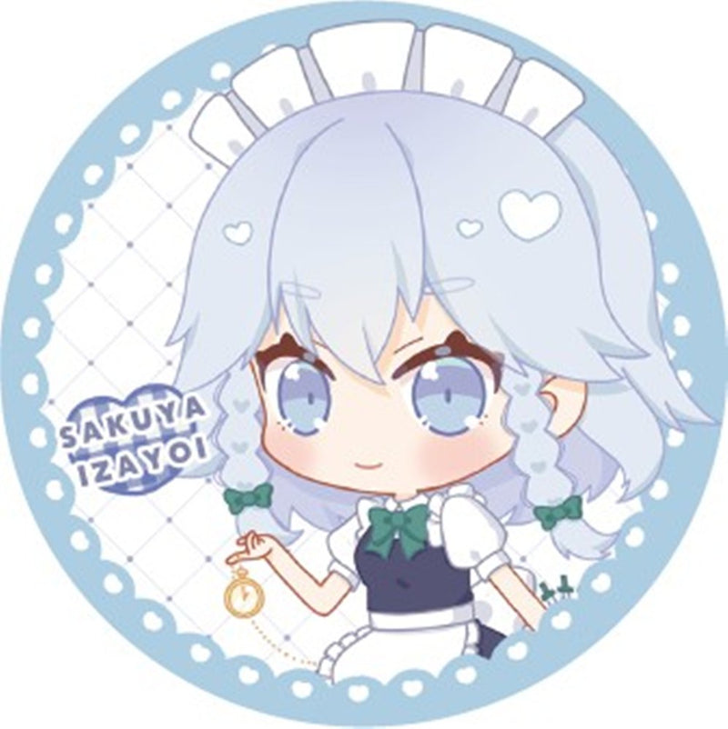 [New] Touhou Project 57mm Can Badge Sakuya Izayoi s-1 / Hachiwarekid Release Date: Around October 2025
