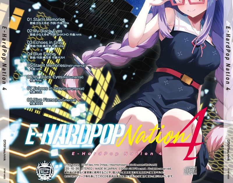 【新品】E-HardPop Nation4 / DTXFiles.nmk 発売日:2025年10月26日