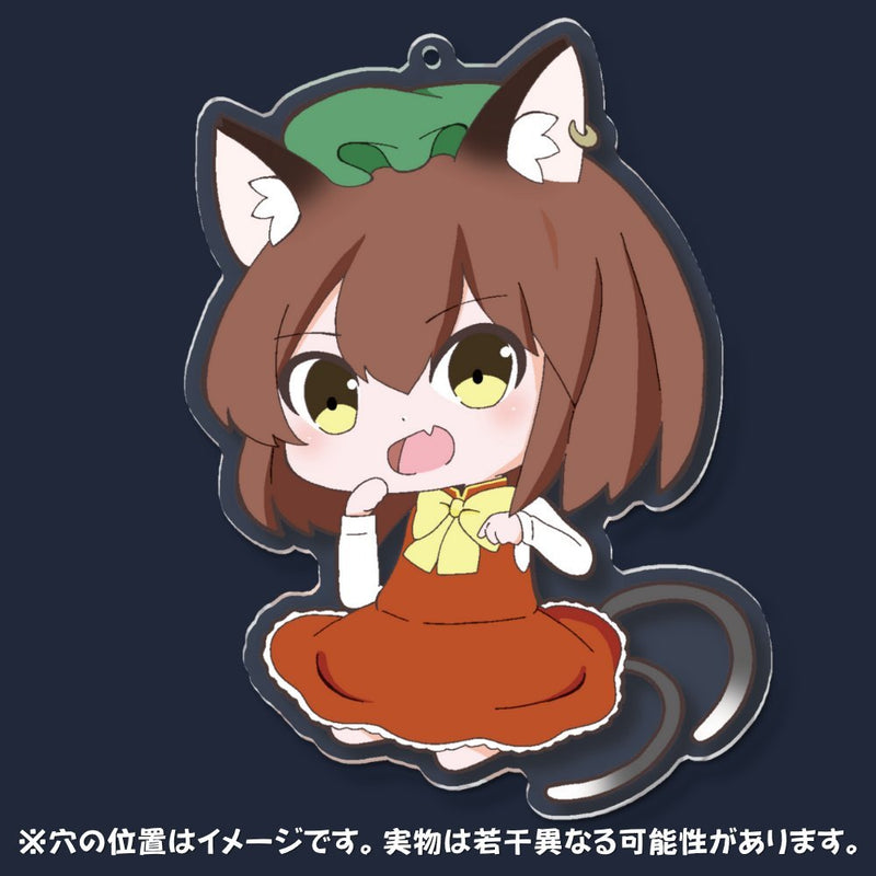 【新品】東方アクリルキーホルダー_橙【TH22AK】 / Project-D.C.B.A 発売日:2025年11月頃