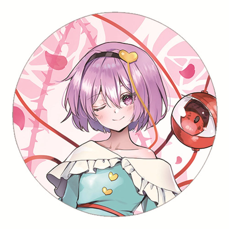 【新品】東方project「古明地さとり12-4」ビッグ缶バッジ / ぱいそんきっど 発売日:2025年08月31日