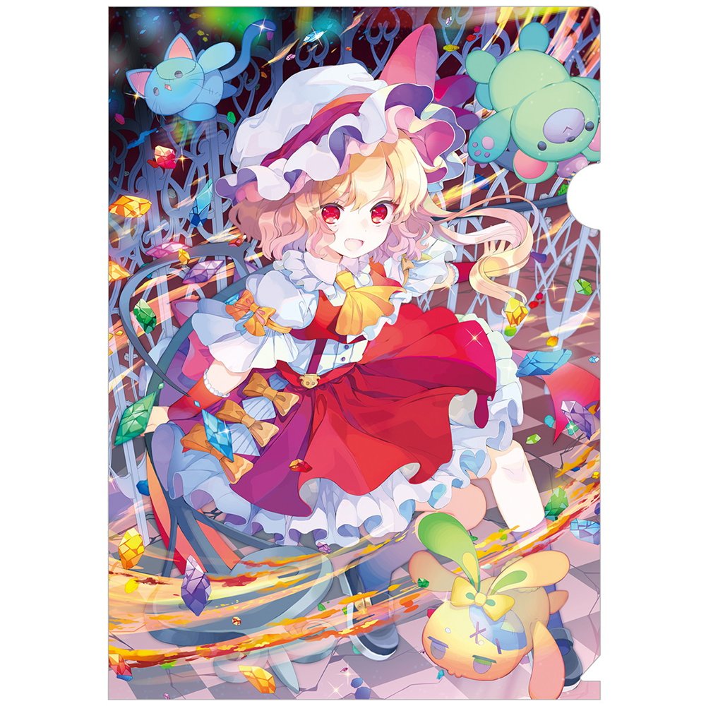 新品】クリアファイル_フラン(フルーツパンチ)202512 / すなめりドリル