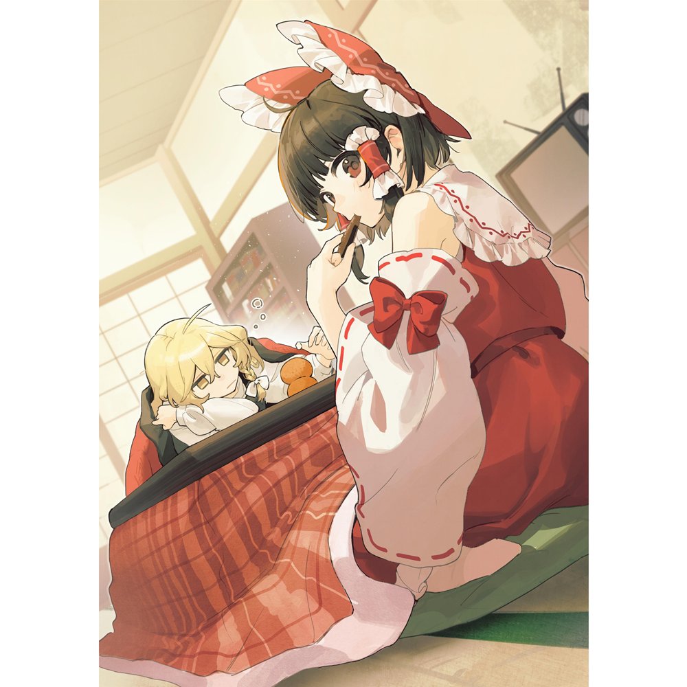 新品】東方Project クリアファイル 霊夢＆魔理沙2_JILL。 / 愛の枷