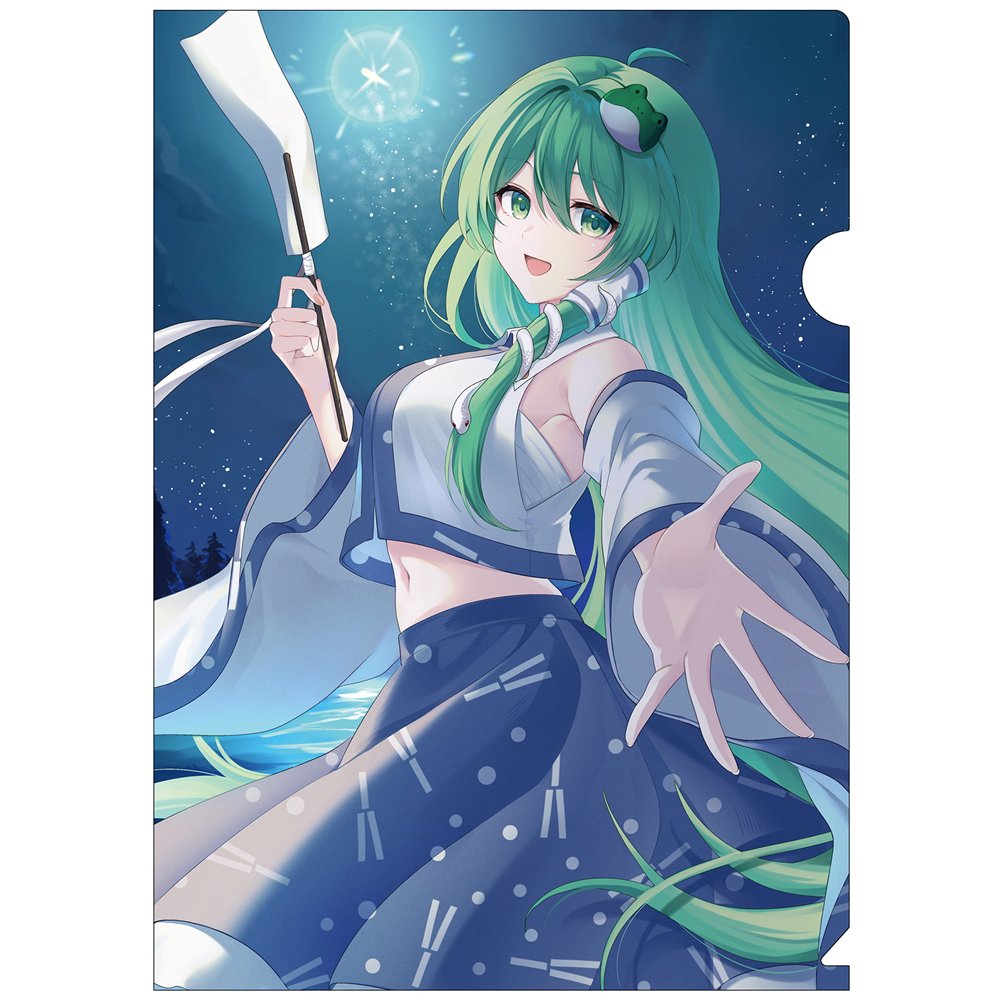 新品】東方クリアファイル 東風谷早苗8 / AbsoluteZero 発売日:2026年