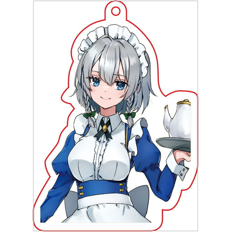 【新品】東方project「十六夜咲夜12-5」アクリルキーホルダー / ぱいそんきっど 発売日:2025年12月頃