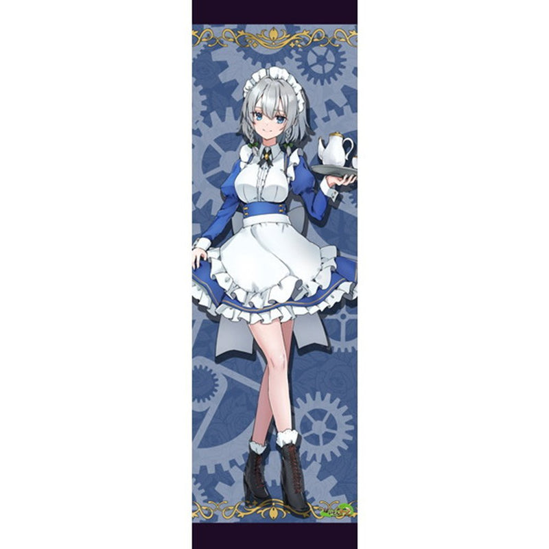 【新品】東方project「十六夜咲夜12-5」特大タペストリー（CBスエードを使用） / ぱいそんきっど 発売日:2025年12月頃