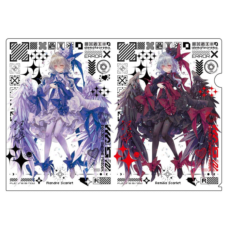 [New] Touhou Project A4 Clear File Clear File Dark Angel Remilia / Angel Flandre / Aremateorema Release Date: October 19, 2025