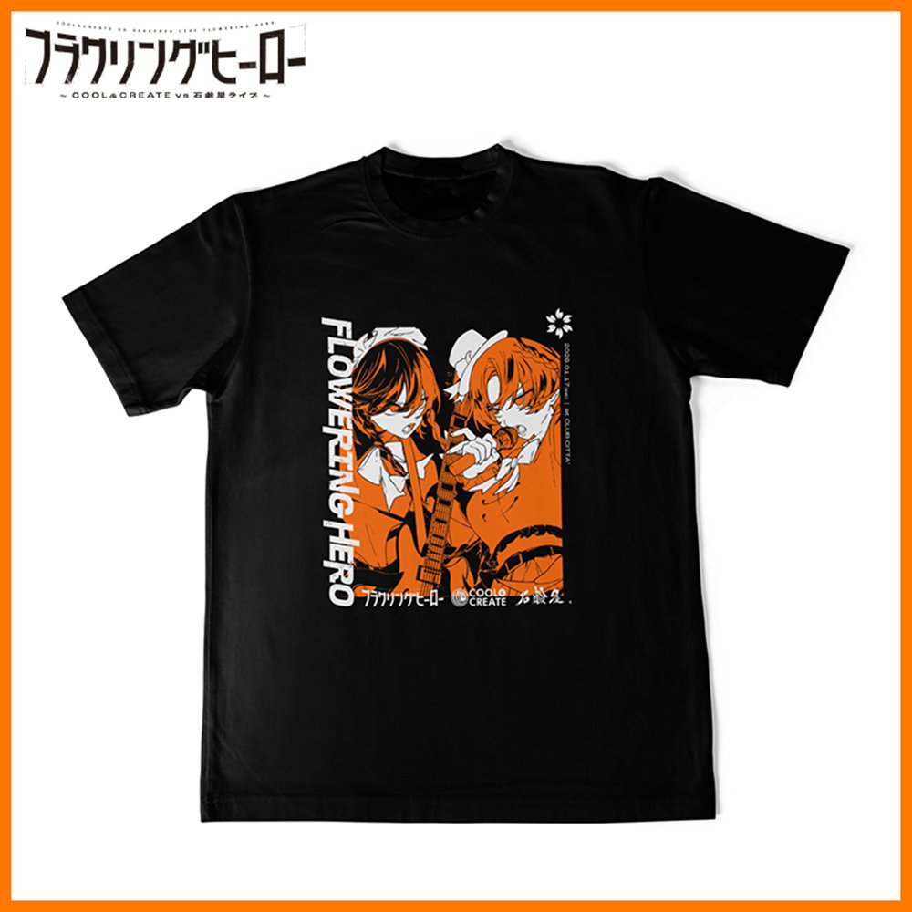 新品】フラワリングヒーロー ライブTシャツ Lサイズ / COOL&CREATE