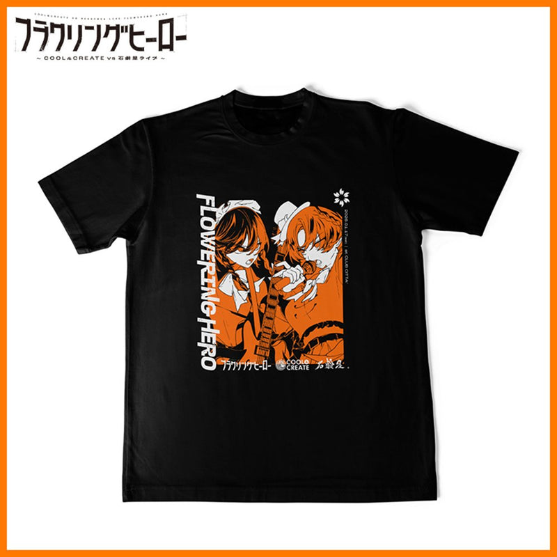 【新品】フラワリングヒーロー ライブTシャツ Lサイズ / COOL&CREATE 発売日:2026年01月17日
