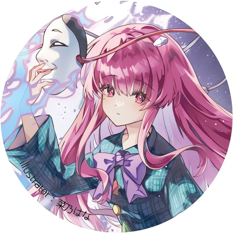 【新品】東方Project　57㎜缶バッジ 秦こころn-1 / ハチワレキッド 発売日:2026年01月頃