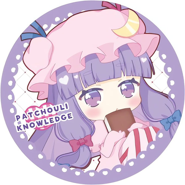 新品】東方Project 57㎜缶バッジ パチュリー・ノーレッジs-1
