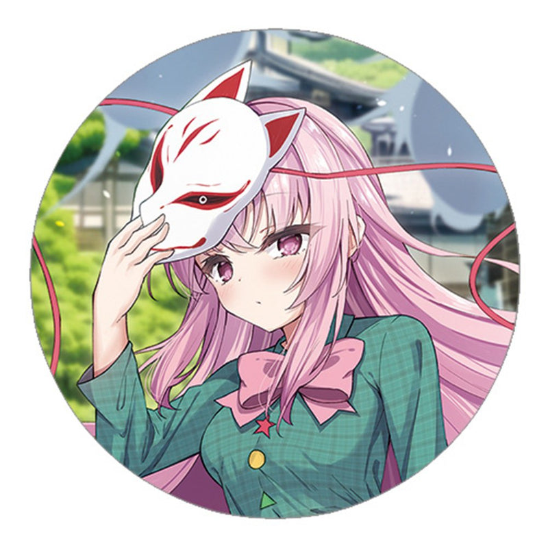 【新品】東方project「秦こころ13-1」ビッグ缶バッジ / ぱいそんきっど 発売日:2026年02月頃