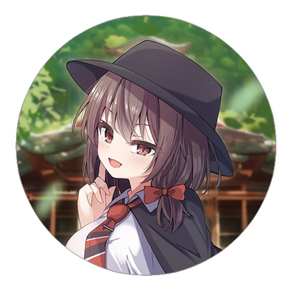 新品】東方project「宇佐見蓮子13-1」ビッグ缶バッジ / ぱいそんきっど