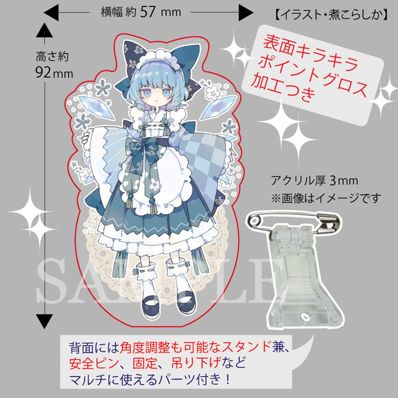 【新品】マルチアクスタ_メイドチルノ202602 / すなめりドリル 発売日:2026年03月10日