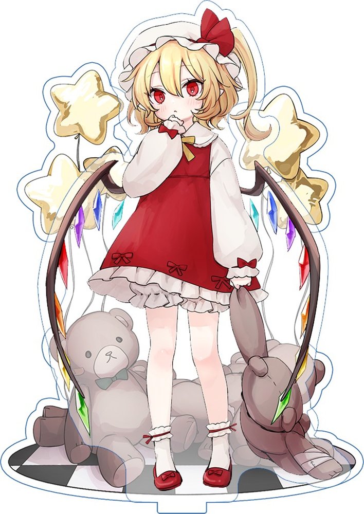 期間限定　東方project フラン　フランドール　ぬいぐるみ　アクスタ　玉乃露 新品】東方アクスタちちゃかわ／フラン / 玉乃露 発売日:2026年02月15