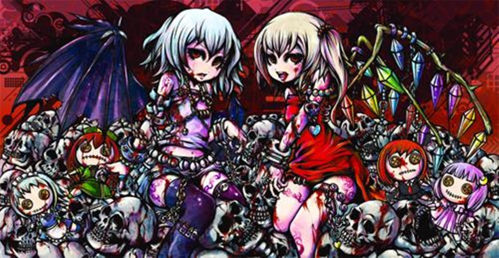 新品】【新品】東方プレイマット_レミリア＆フランver1【TH43PM