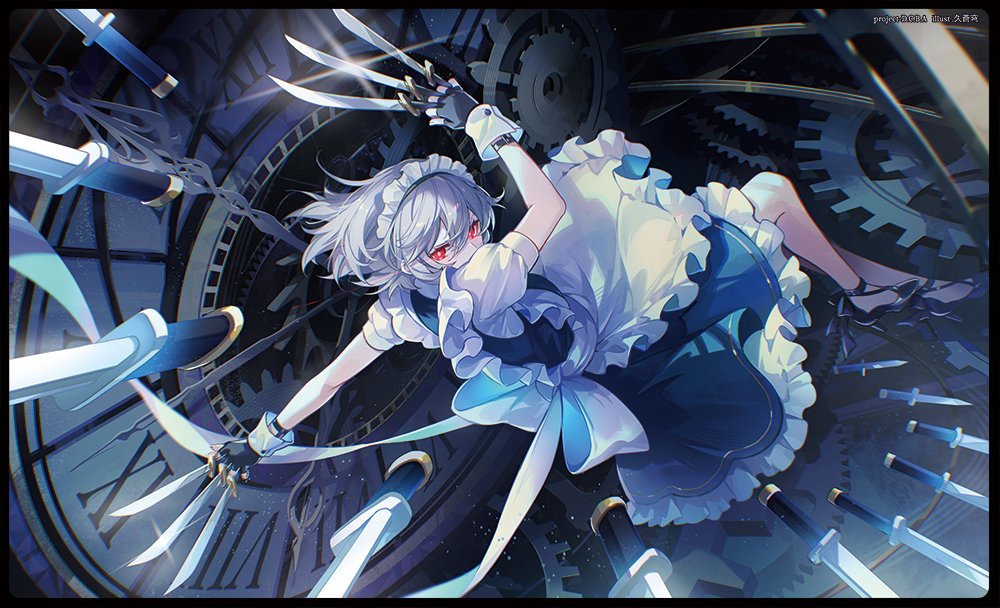 新品】【新品】東方プレイマット_十六夜咲夜【TH56PM】 / Project