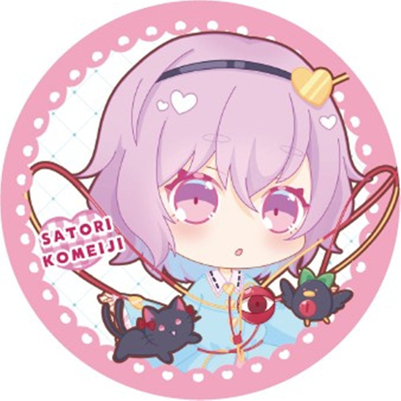 【新品】東方Project 57㎜缶バッジ 古明地さとりs-1 / ハチワレキッド 発売日:2026年03月頃