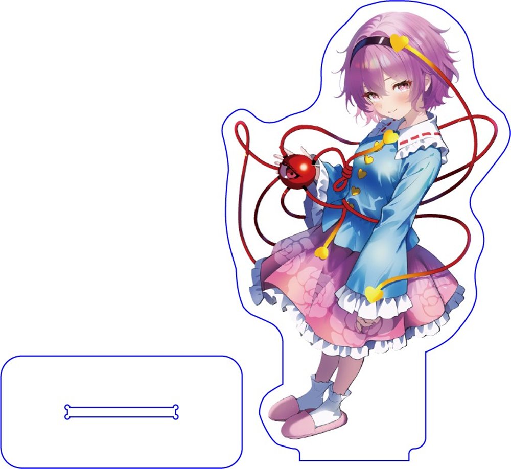 新品】東方Project アクリルフィギュア 古明地さとり / ハチワレキッド