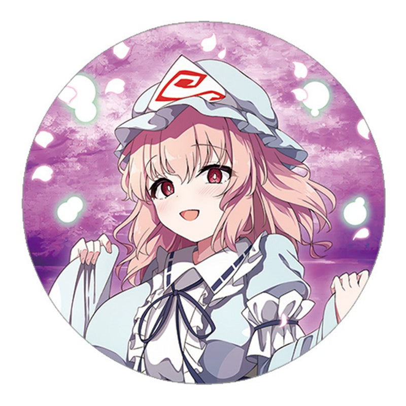 【新品】東方project「西行寺幽々子13-2」ビッグ缶バッジ / ぱいそんきっど 発売日:2026年05月04日