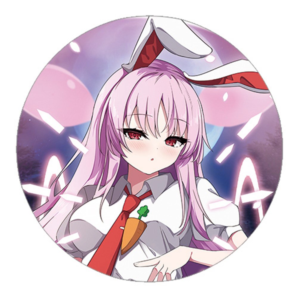 新品】東方project「鈴仙優曇華院イナバ13-2」ビッグ缶バッジ / ぱい
