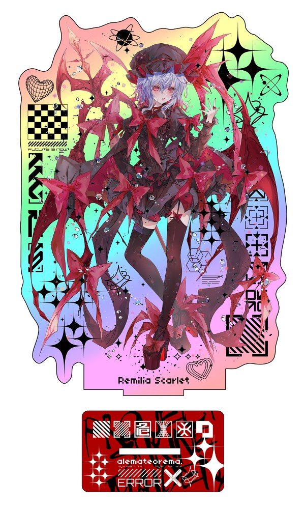 [New] Touhou Project Hologram Acrylic Stand "Remilia Scarlet" 3rd Release (Nightmare ver.) / Alematorema Release Date: 2026年05月05日